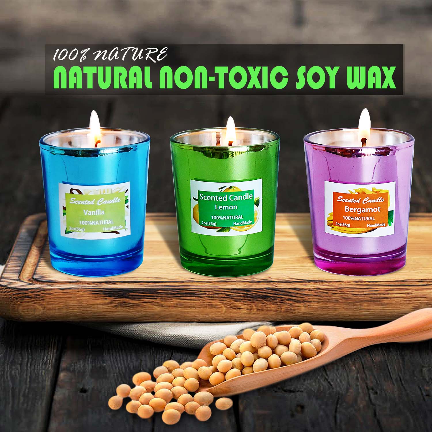 Shop For Natural Non-Toxic Candles