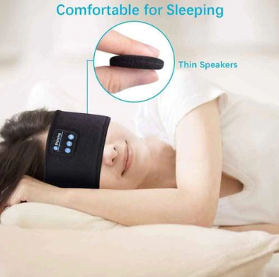 Blindfold Eye Music Headset